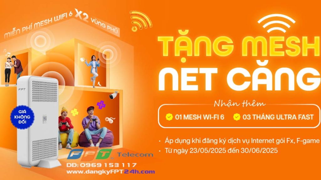 Lắp internet FPT long an